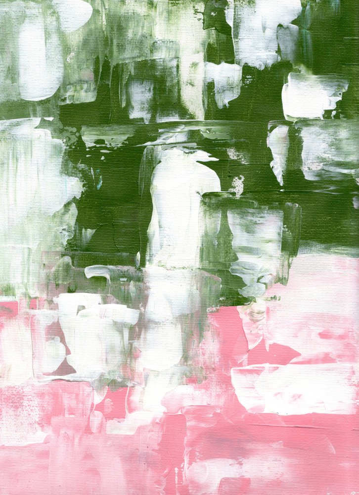 Vert moderne et rose - Ejaaz Haniff