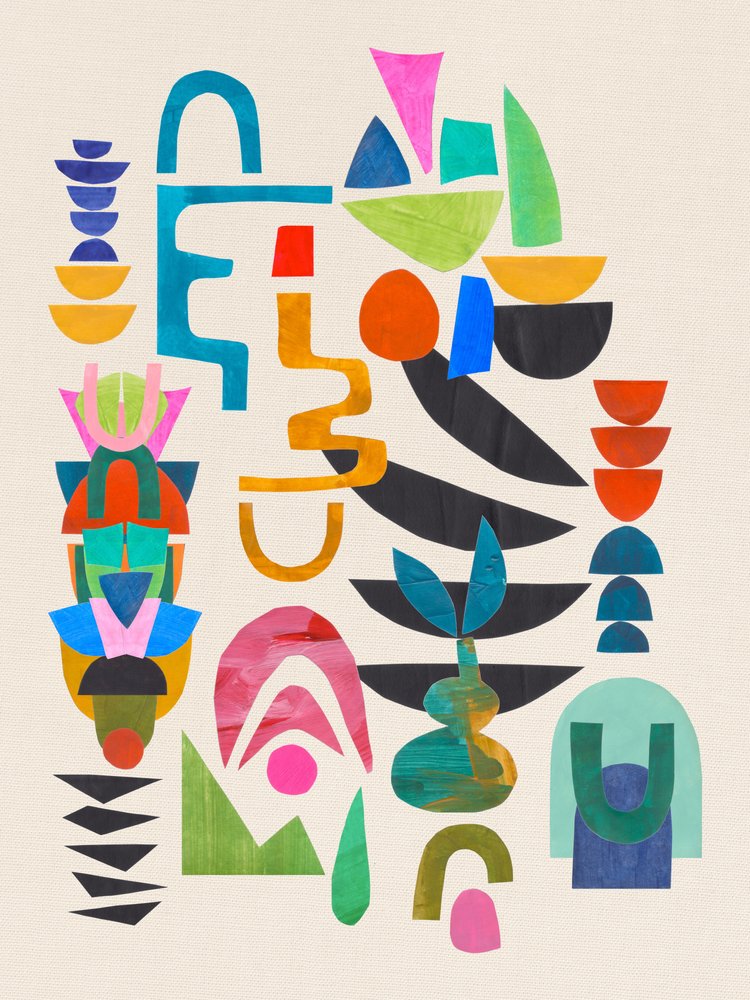 Abstrait géométrique éclatant - Ejaaz Haniff