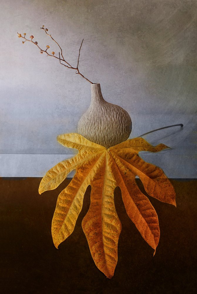 Nature morte « Automne doré » - Elena Arjona