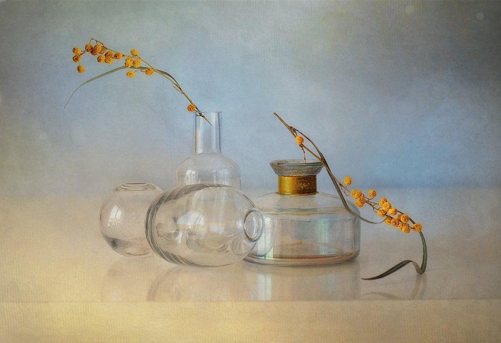 Bouteilles en verre « Yellow Berries » - Elena Arjona