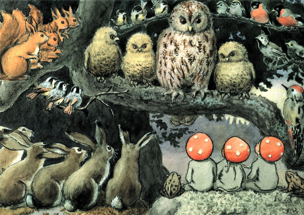 Les enfants du Père Noël - Les animaux de la forêt - Elsa Beskow