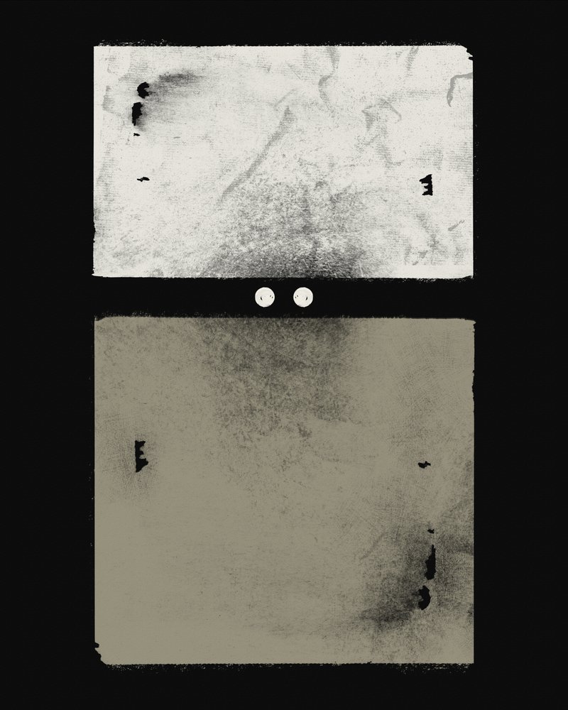 Abstrait ton sur ton vieilli - Ema Paraschiv