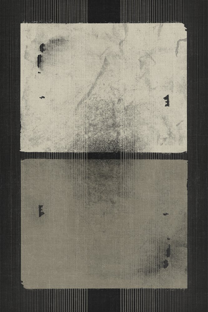Équilibre géométrique monochrome - Ema Paraschiv