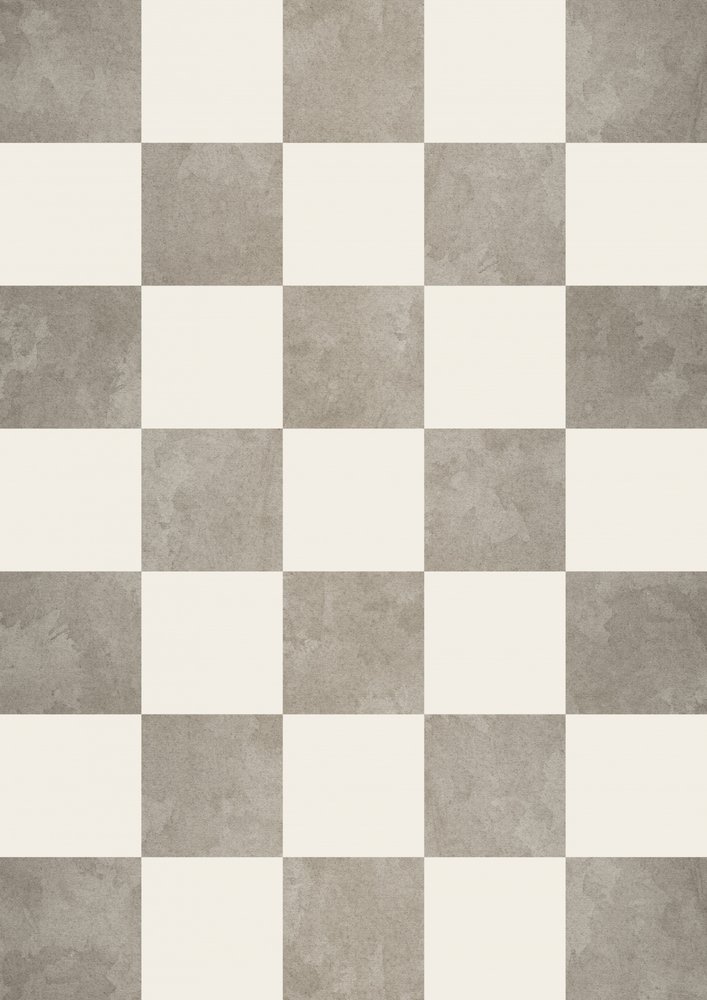 Motif en damier neutre - Ema Paraschiv