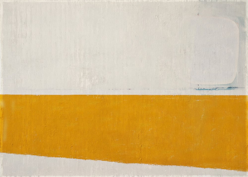 Horizon jaune minimaliste - Fernando Vieira