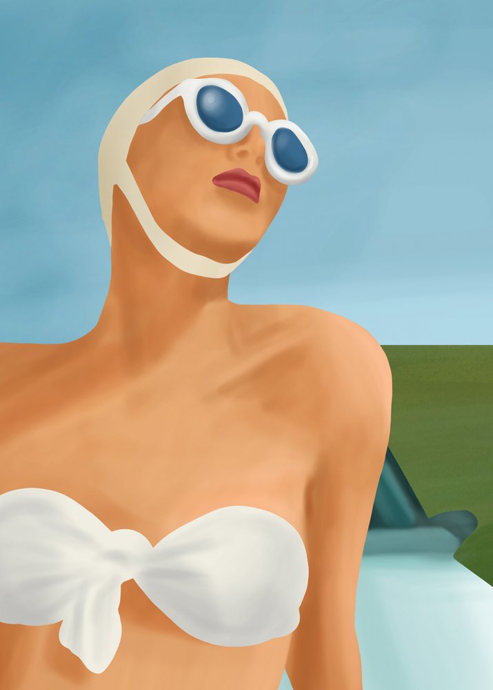 Maillot de bain rétro d