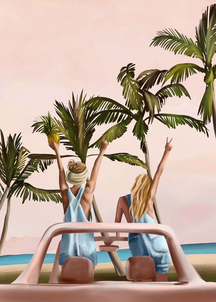 Les amis de la plage tropicale - Flow Line
