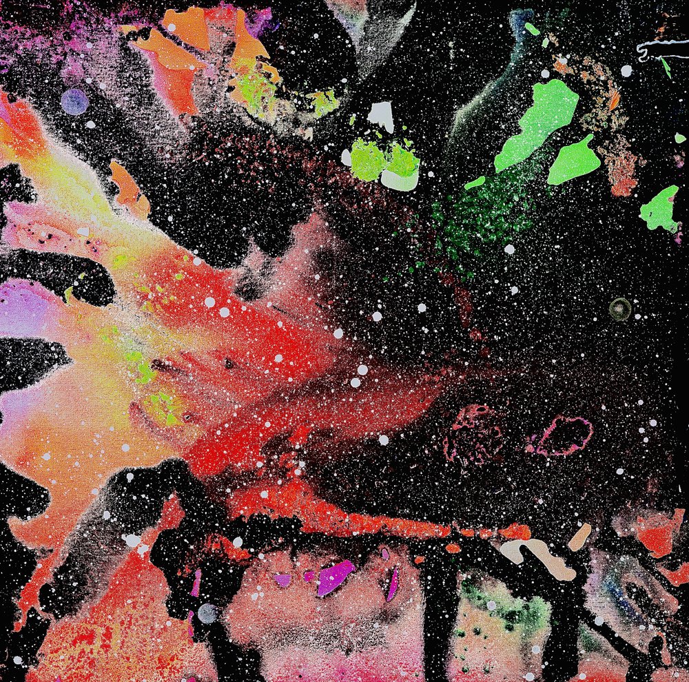 Explosion de couleurs cosmiques - Fredrik Olsen