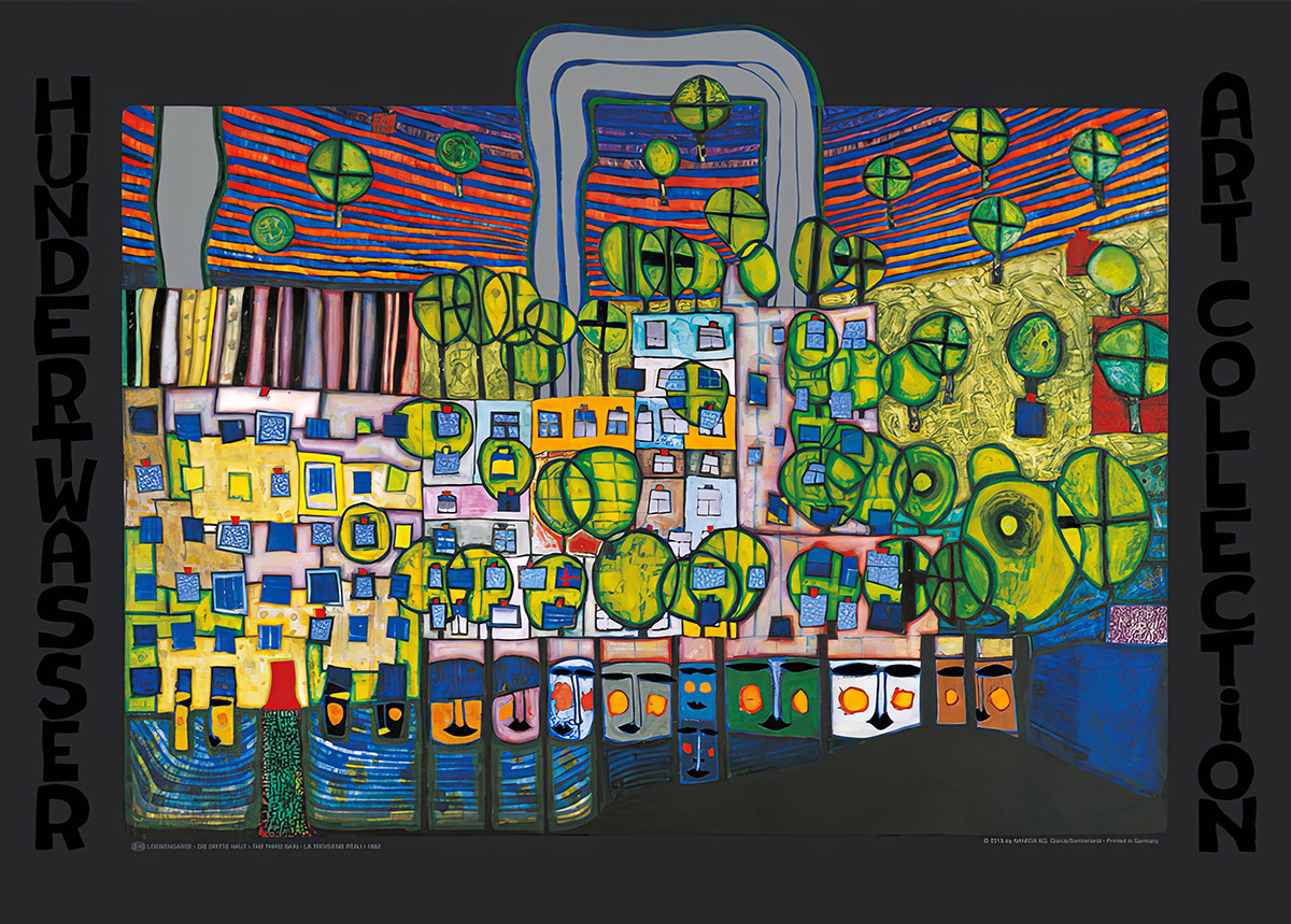 Rue des Lions - Friedensreich Hundertwasser