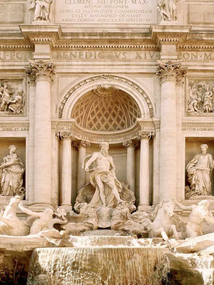 La splendeur de la fontaine de Trevi - Gemma Bardot