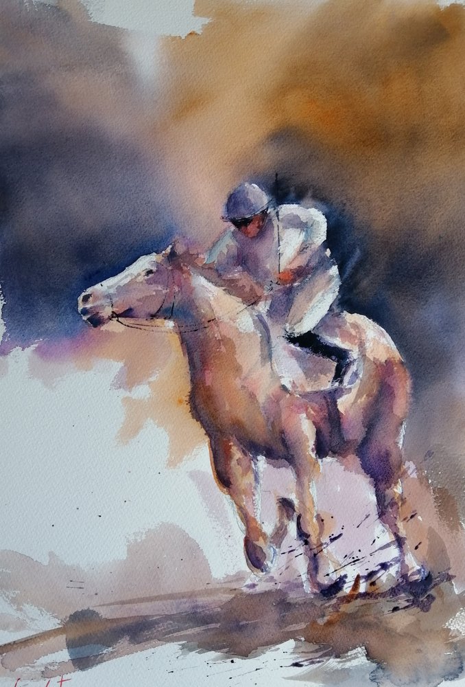 Course hippique dynamique - Giorgio Gosti