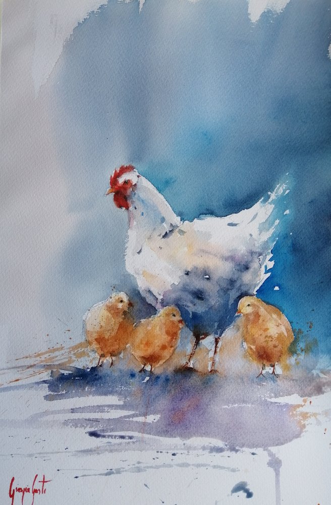 La « White Hen and Chicks » - Giorgio Gosti