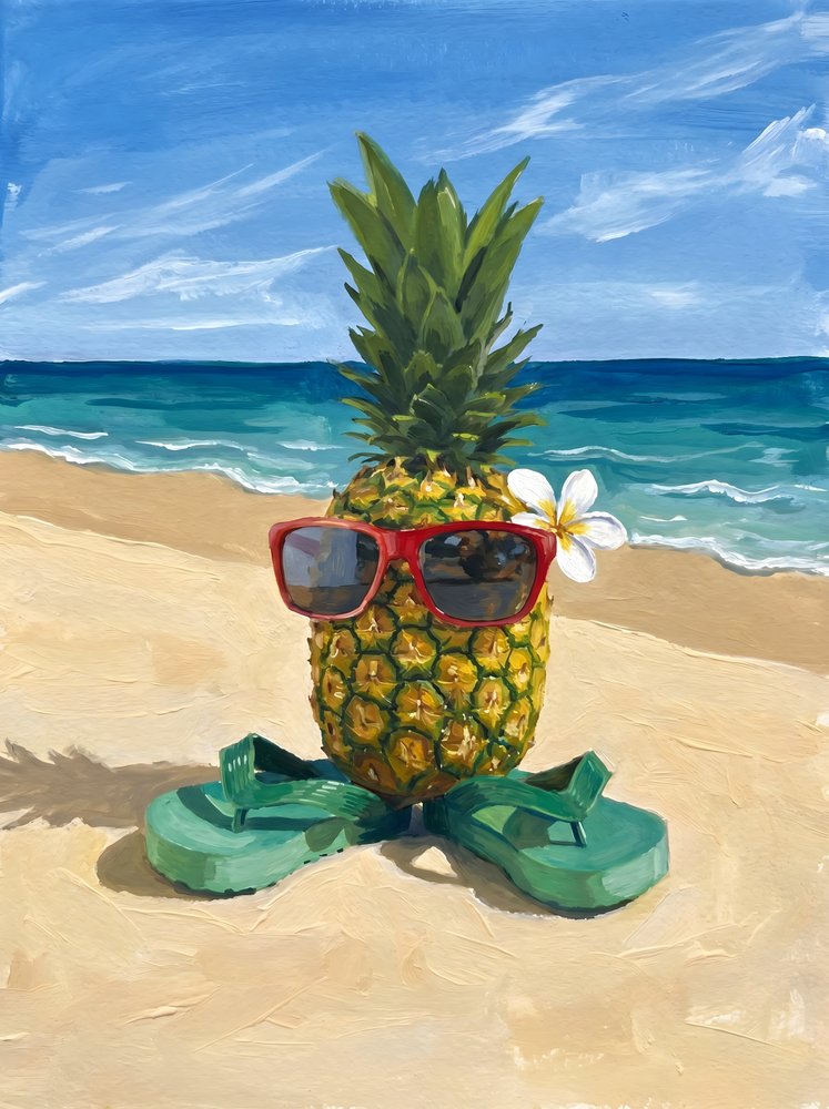 Journée à la plage sous le soleil des tropiques - HUGO