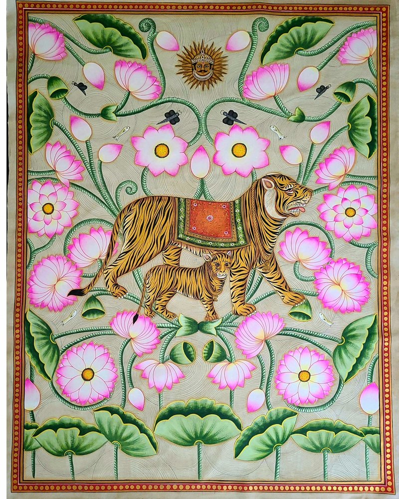 Promenade du lotus tigre indien - IMAGINEERS STUDIO