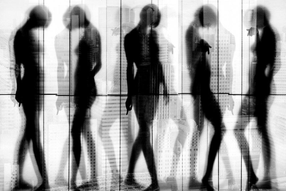 Silhouettes urbaines en mouvement - Igor Shrayer