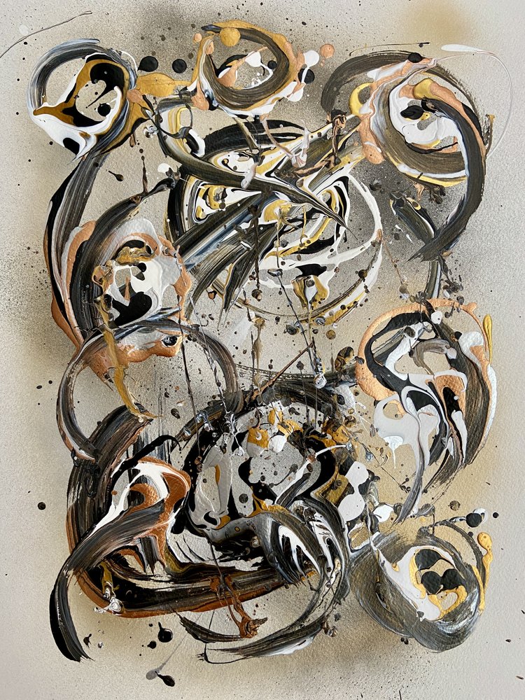 Tourbillons métalliques dynamiques - Irene Chua