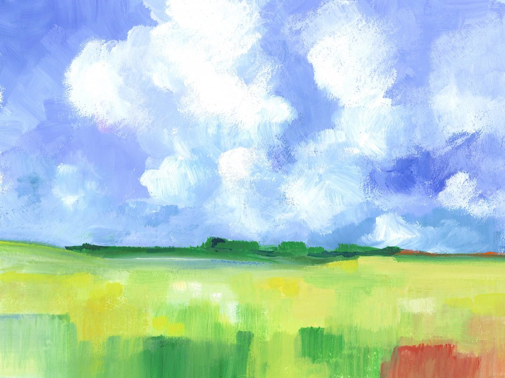 Paysage abstrait 03 - Isabelle Brent