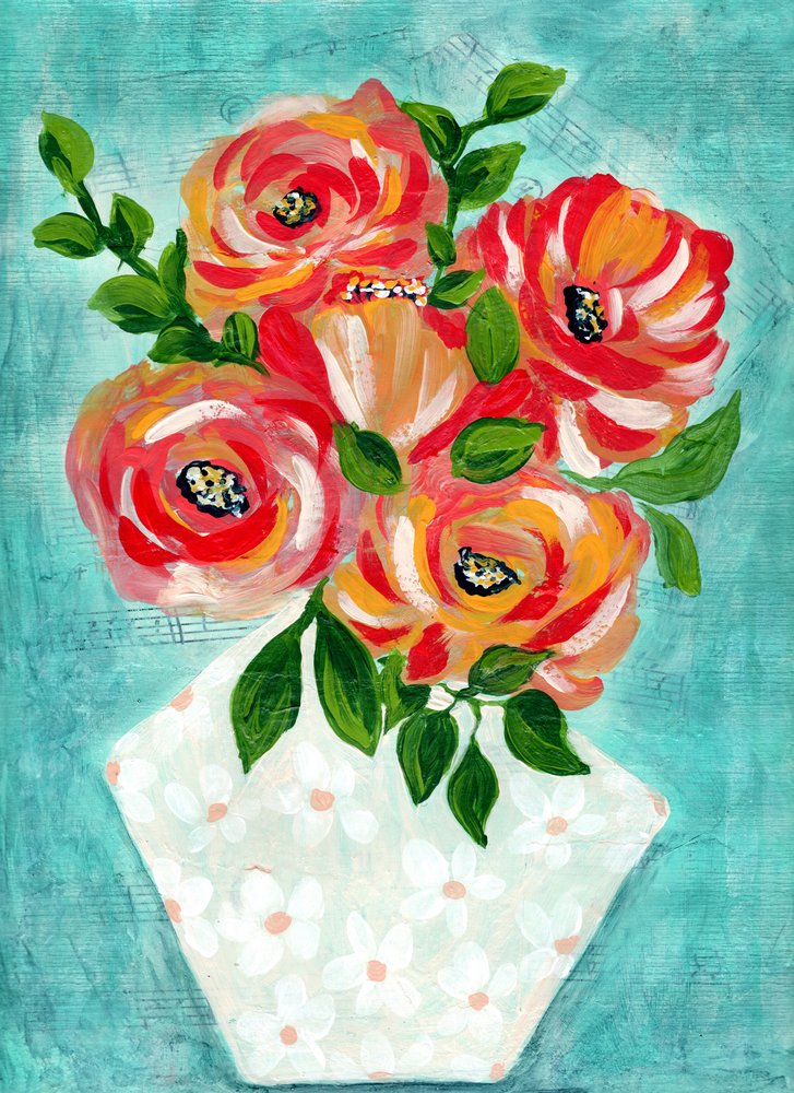 Bouquet floral moderne - Jasmine Goodwin