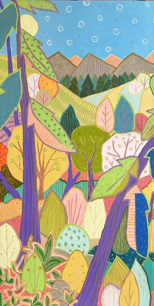 Forêt de montagne haute en couleur - Jeff Ferst