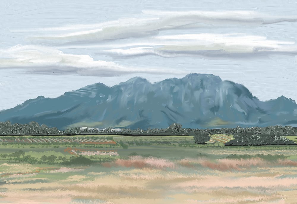 Les champs paisibles de la montagne - Jenna Alheit