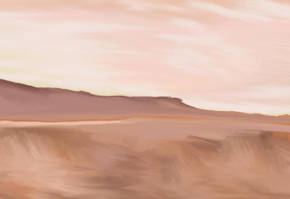 Horizon serein du désert - Jenna Alheit