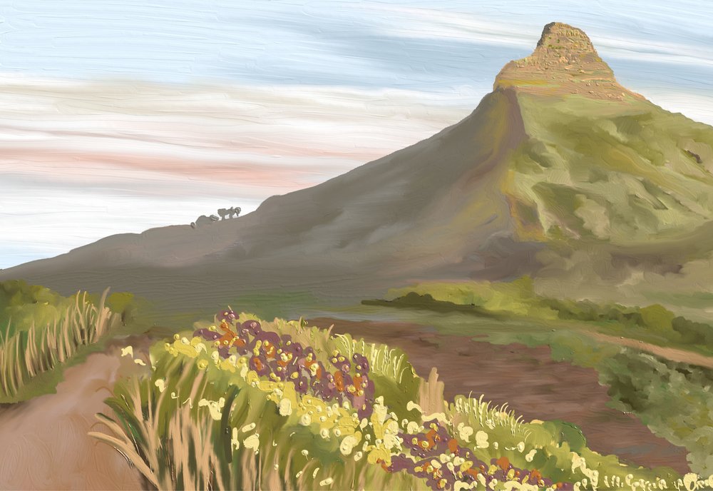 Sentier de la Montagne aux Fleurs Sauvages - Jenna Alheit