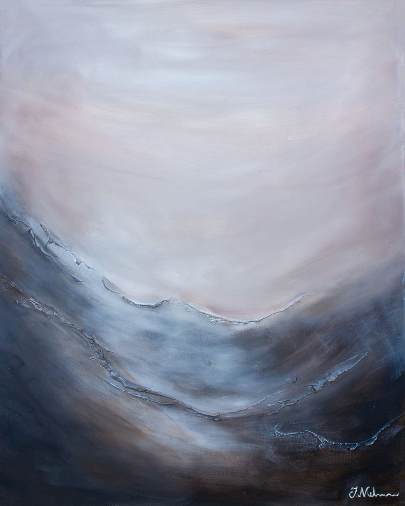 Horizon océanique brumeux - Jenny Nielsen