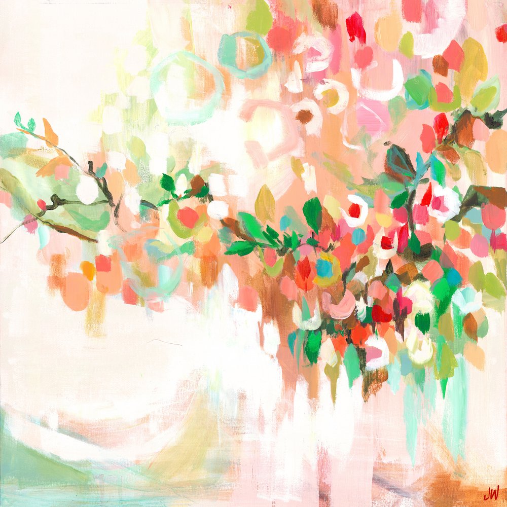 Motif floral tacheté - Jenny Westenhofer