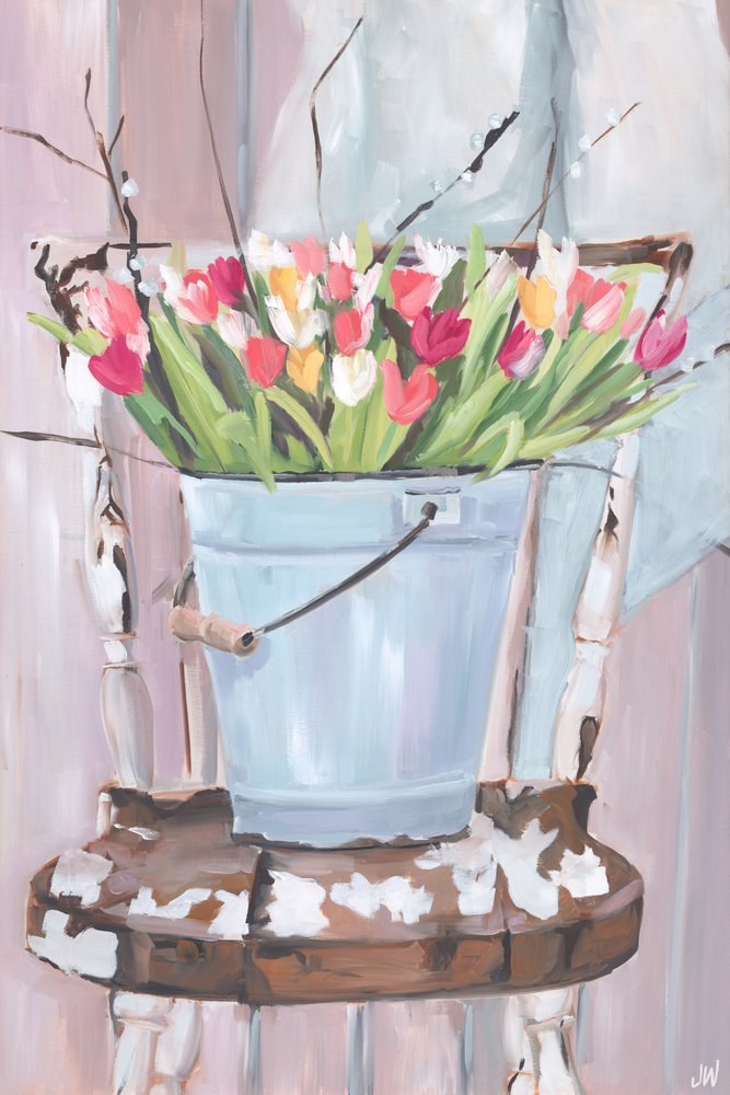 Seau de fleurs - Jenny Westenhofer
