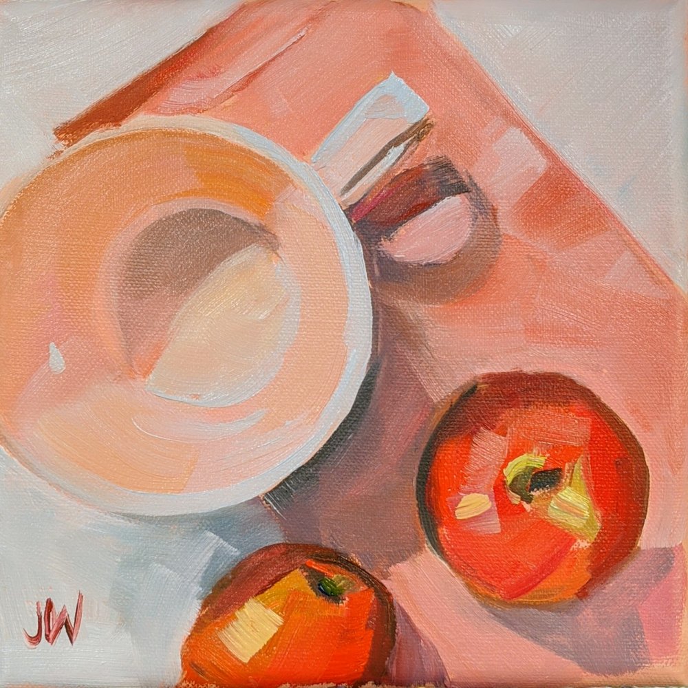 Tasse à thé « Pêche » - Jenny Westenhofer