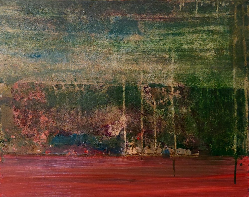 Paysage forestier abstrait - Joackim Schou Dahle