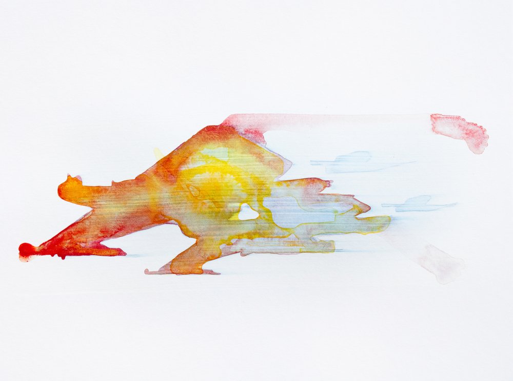 Mouvement abstrait dynamique - Joshua Hoskins