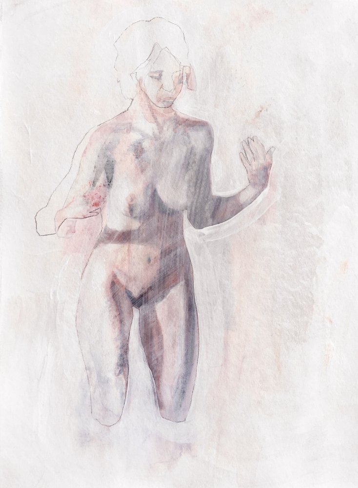 Une silhouette nue éthérée - Joshua Hoskins