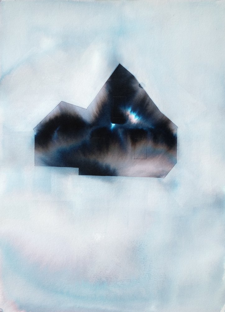 Une mystérieuse silhouette bleue - Joshua Hoskins