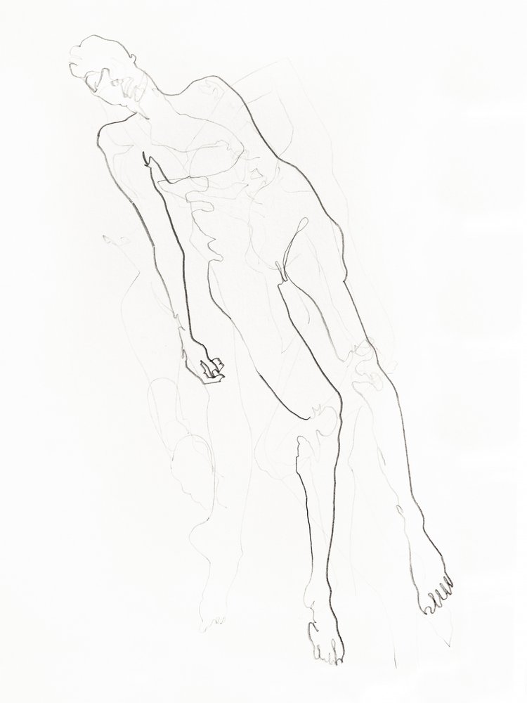 Dessin de nu serein - Joshua Hoskins