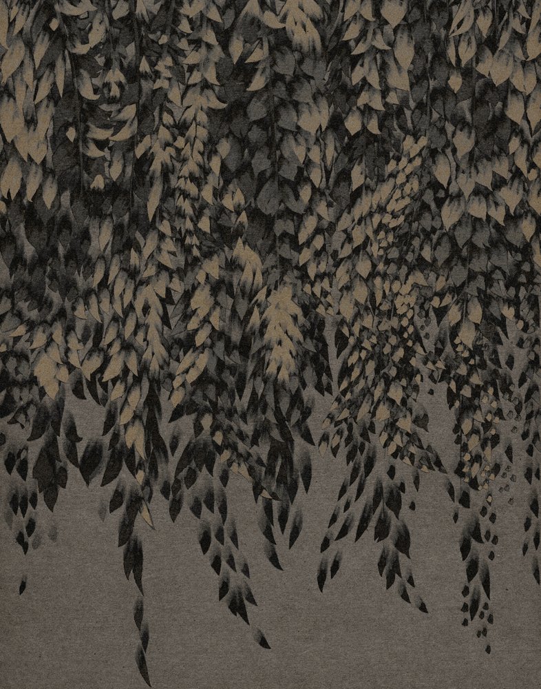 Feuillage sombre en cascade - Josie George