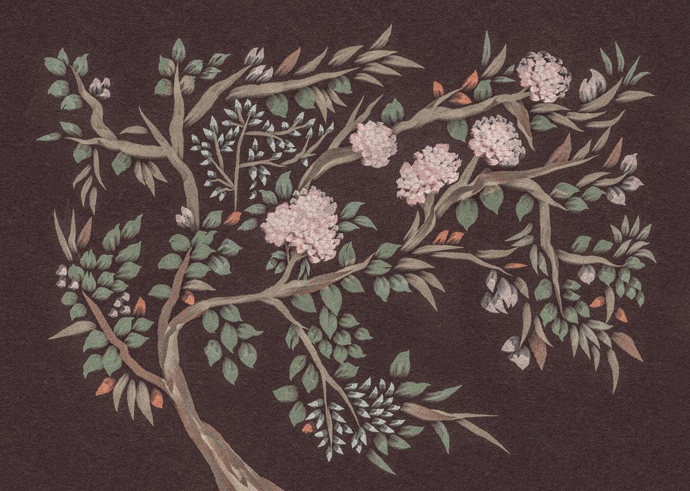 Arbre à fleurs roses - Josie George