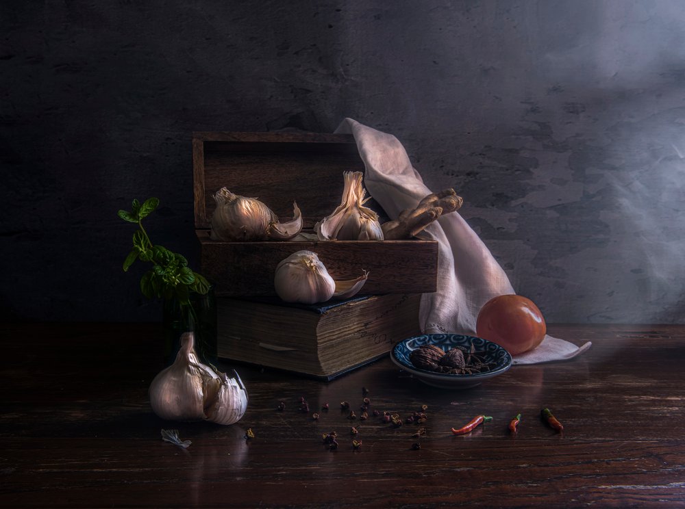 Nature morte rustique à l