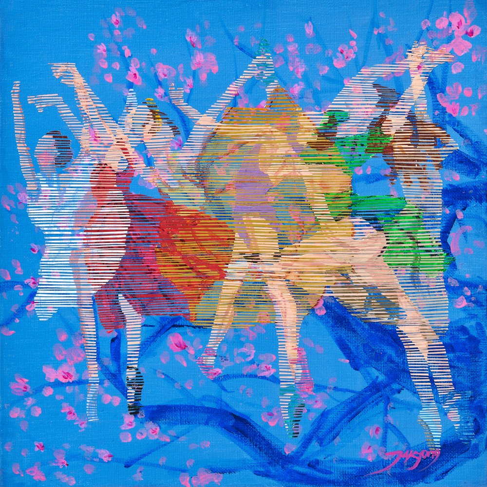 Le ballet des cerisiers en fleurs - Jukyong Park
