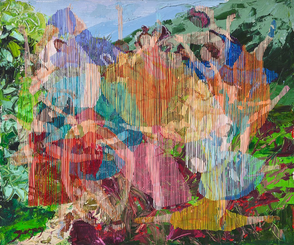Danse abstraite joyeuse - Jukyong Park