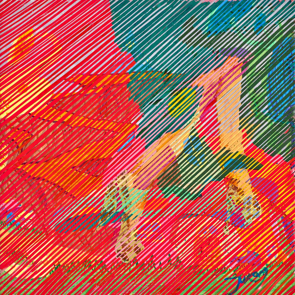 Mouvement abstrait et dynamique - Jukyong Park