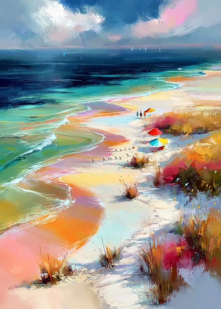 Un paradis balnéaire haut en couleur - Justyna Jaszke