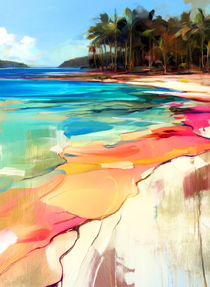 Une île paradisiaque haute en couleur - Justyna Jaszke