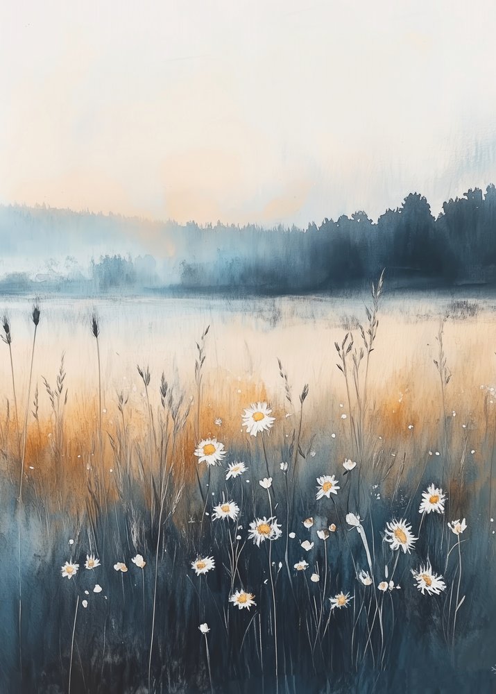 Marguerites de Misty Meadow - Justyna Jaszke