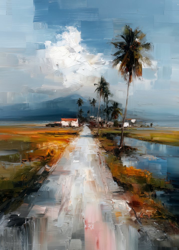 Rue du Village serein - Justyna Jaszke