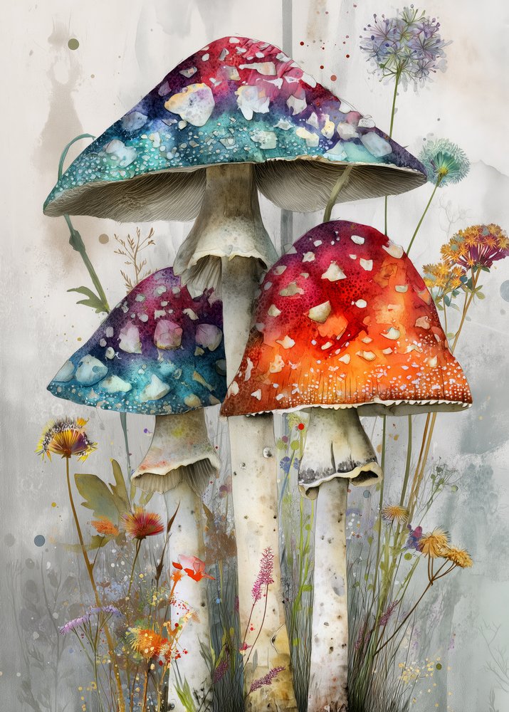 Champignons fantaisistes à l