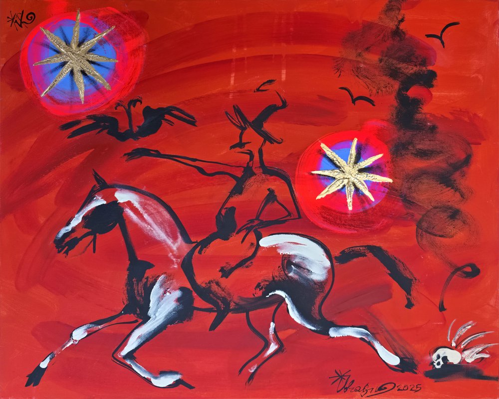 Red Rider Golden Stars - Kanat Ibragimov