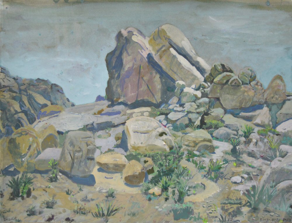 Desert Rock Formations - Karin Bos