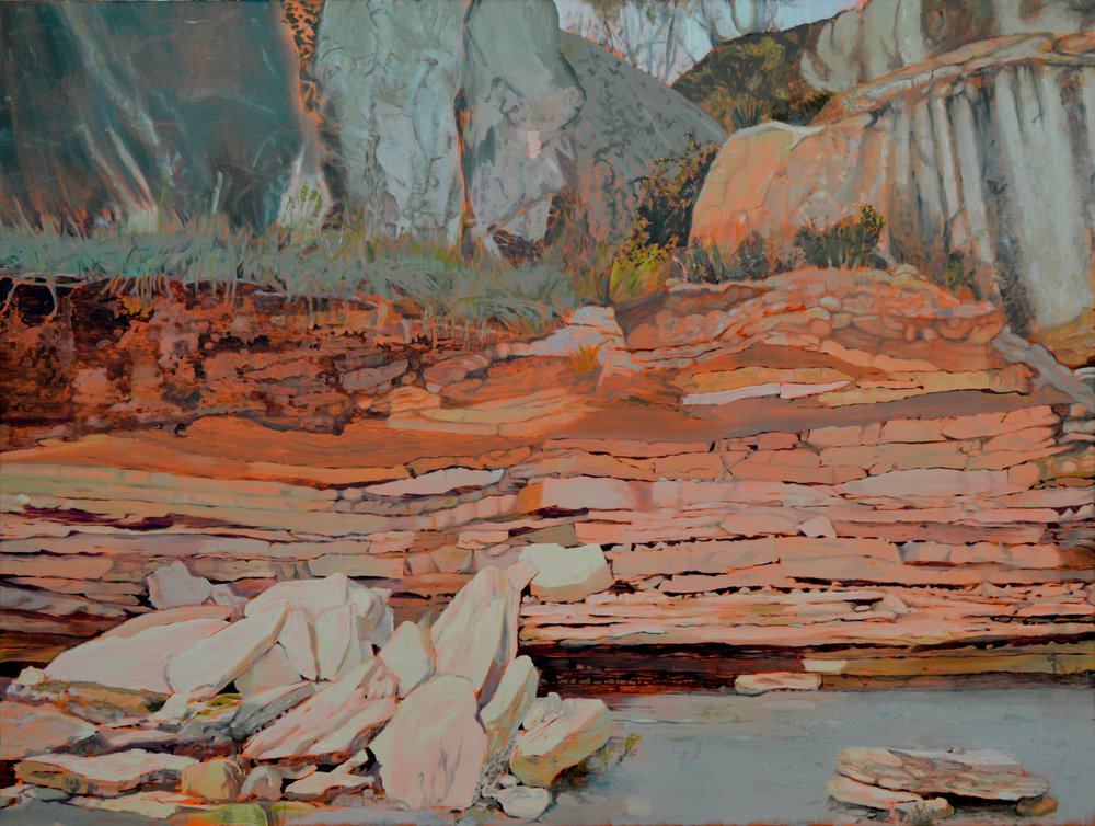 Galets de rivière empilés - Karin Bos