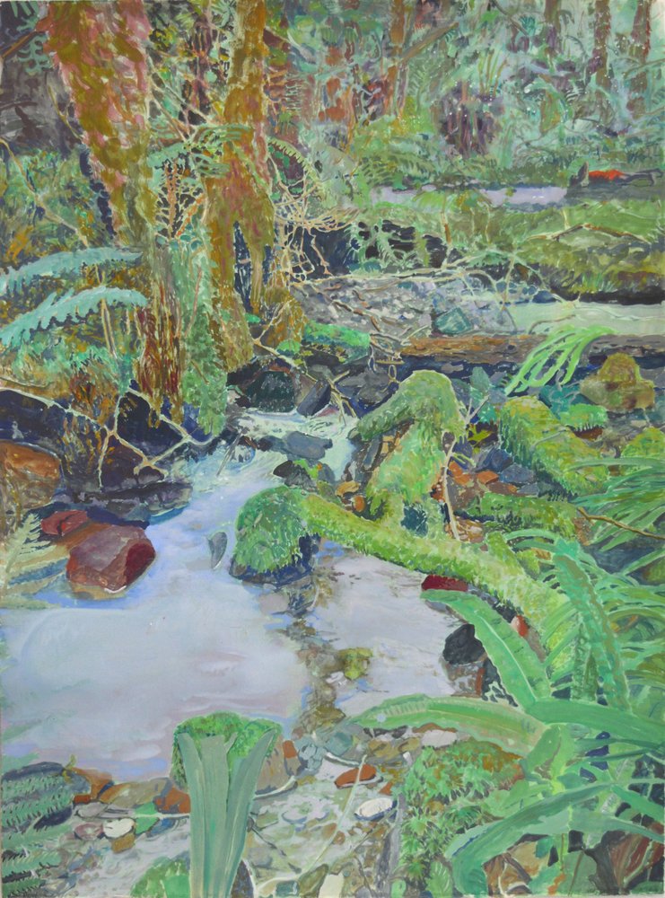 Ruisseau de la forêt moussue - Karin Bos